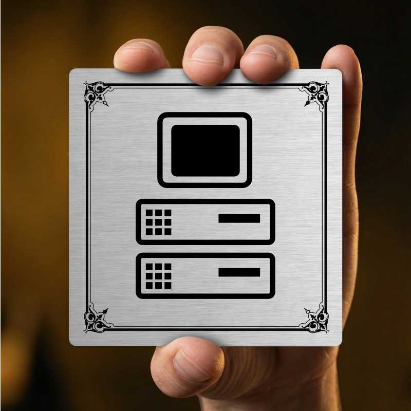 Server, 148x148mm, pergamen, Texas